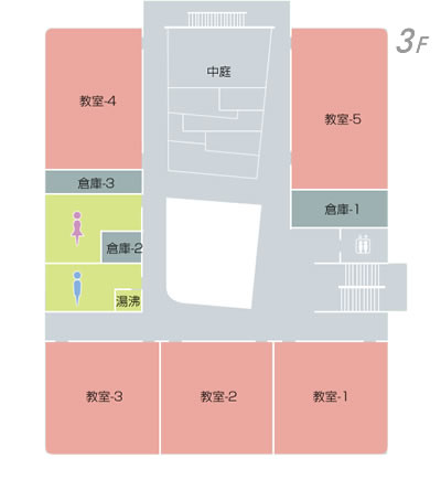 校舎3階